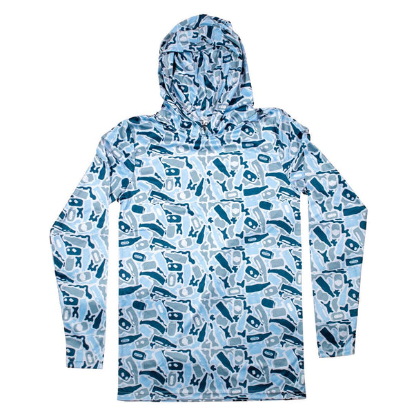 Beer Camo Sun Hoodie