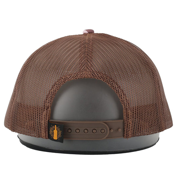 Beer Camo Snapback Hat