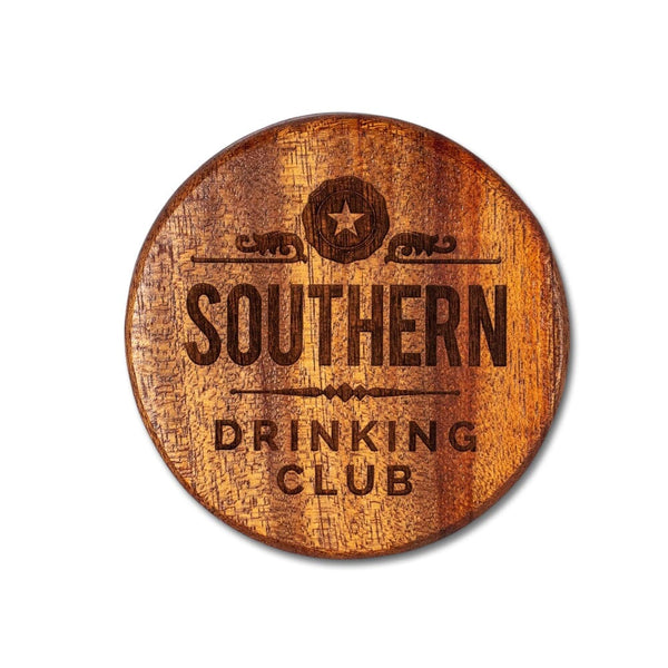 SDC Bottle Cap Boaster - Wooden Bottle Opener and Coaster