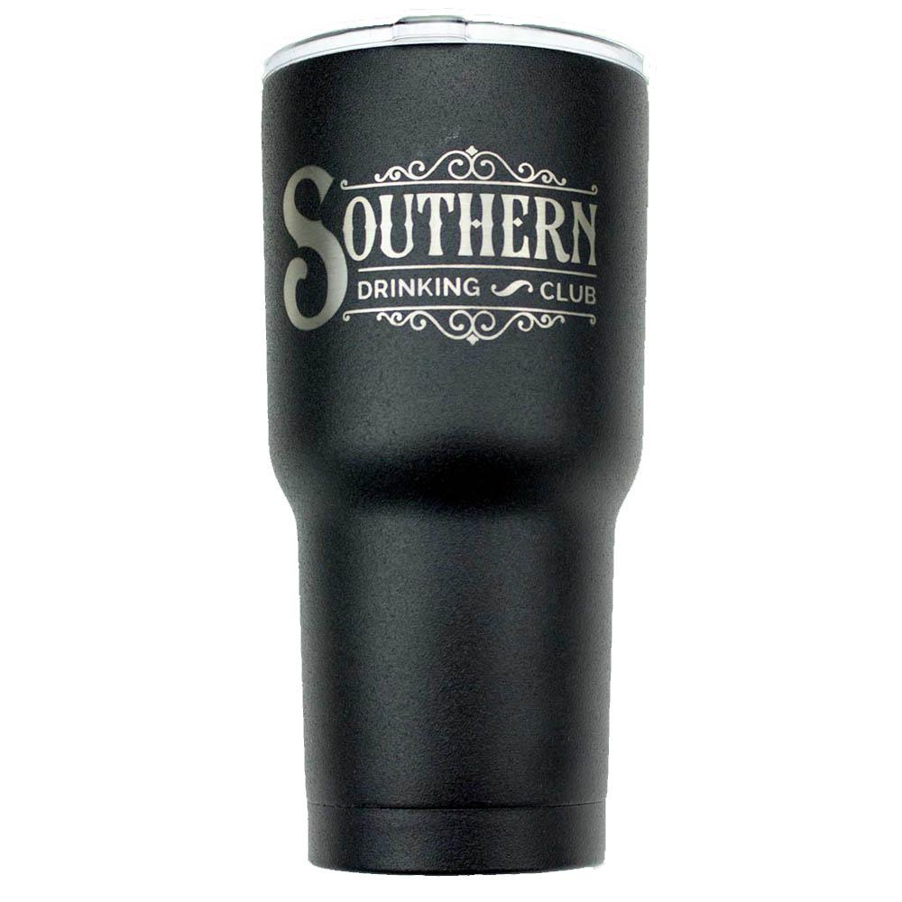 Textured Matte Black Tumbler 30 oz