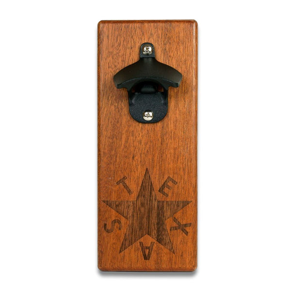 Wall Mount Republic of Texas Bottle Opener