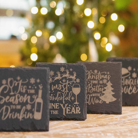 Boozing Slate Coasters