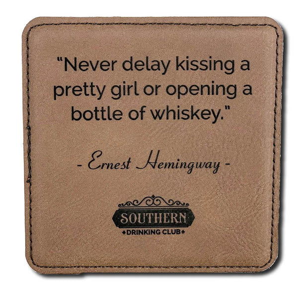Drinking Quote Party Coaster Set