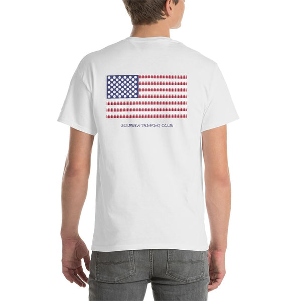 America's Drinking Shirt - Bottle Cap's & Beer Bottles