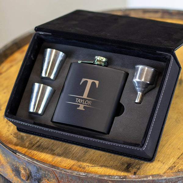 Personalized Flask Set