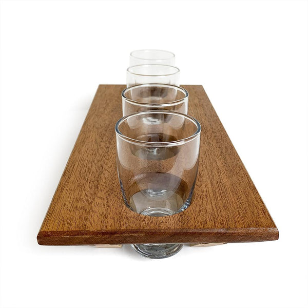 Beer Flight Set with Tasting Glasses