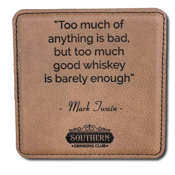 Drinking Quote Party Coaster Set