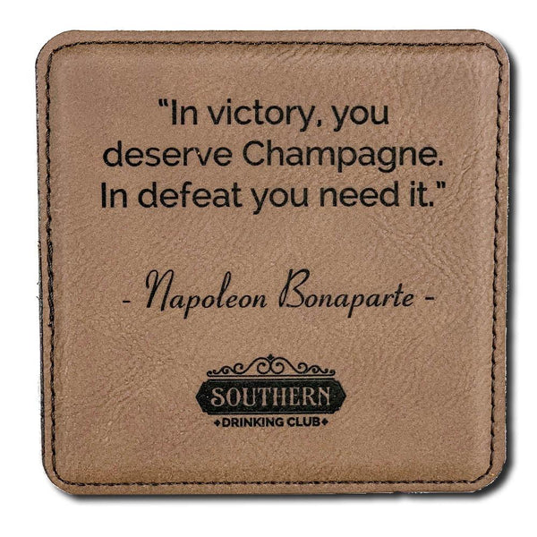 Drinking Quote Party Coaster Set