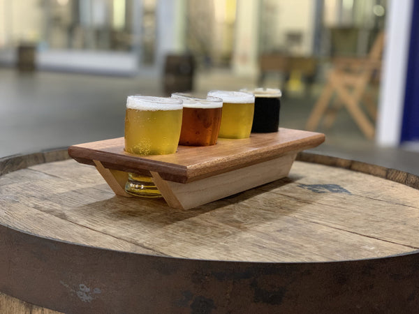 Beer Flight Set with Tasting Glasses