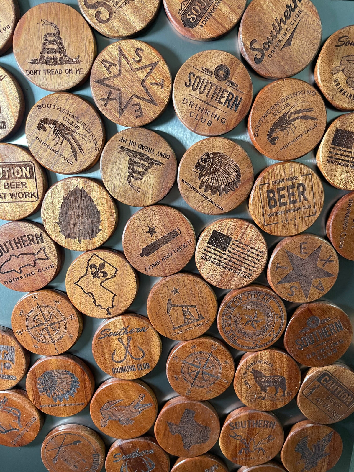 Bottle Opener Coasters