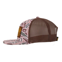 Beer Camo Snapback Hat