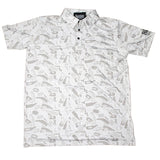 Beer Camo - White Out - Polo Shirt