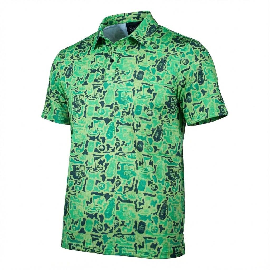 The Beer Cart Performance Golf Polo - Moisture Wicking & 4-Way Stretch