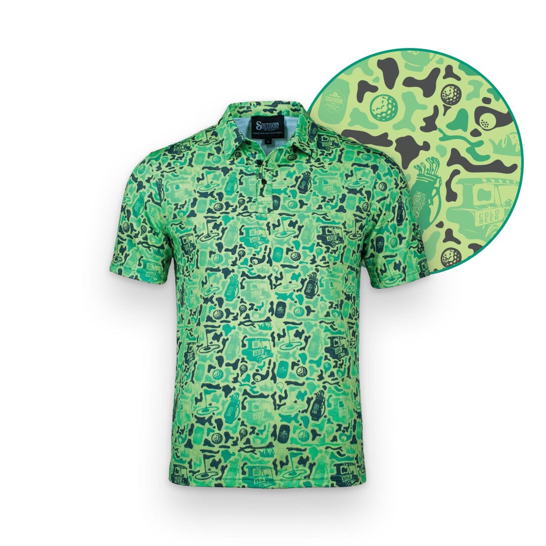 The Beer Cart Performance Golf Polo - Moisture Wicking & 4-Way Stretch