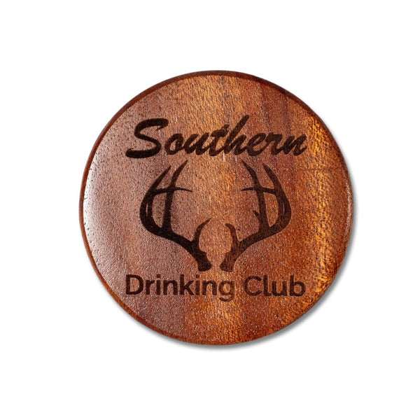 Deer Camp Boaster - Wooden Bottle Opener and Coaster