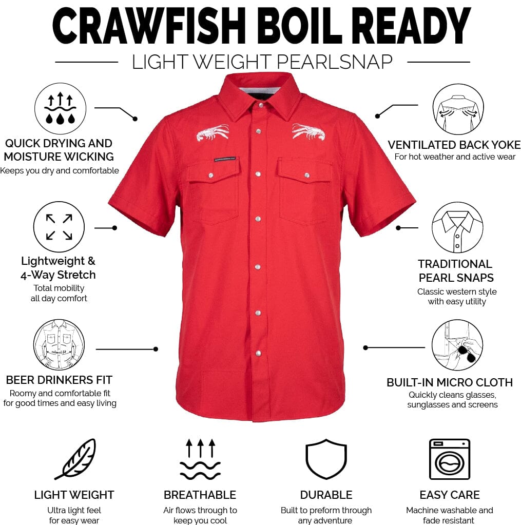 Features of the Crawfish Pearlsnap