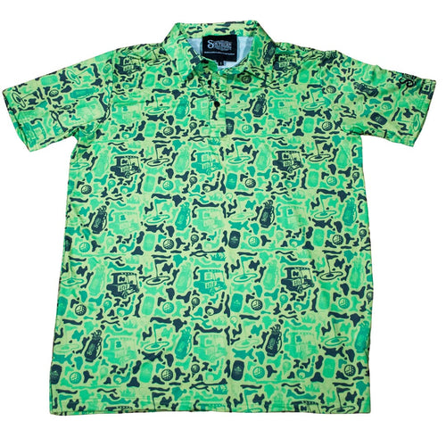 Golf Camo - The Beer Cart - Polo Shirt