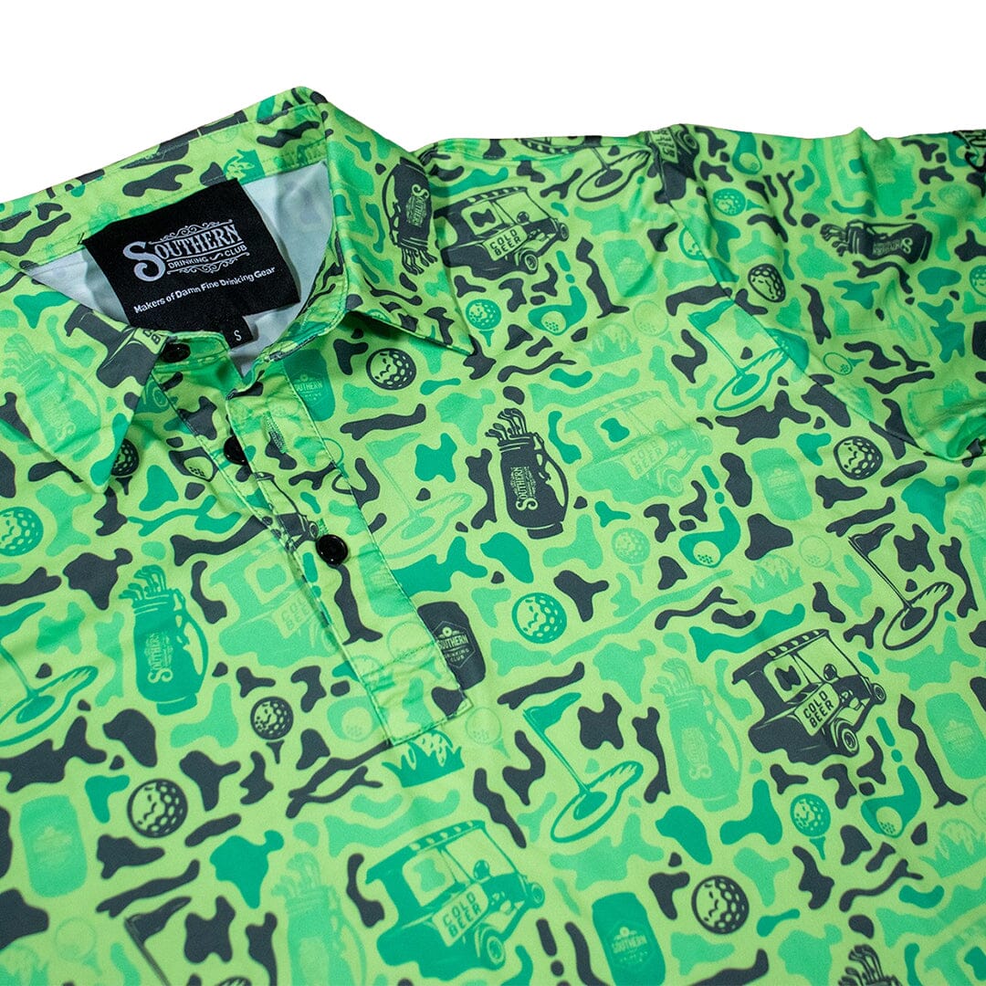 The Beer Cart Performance Golf Polo - Moisture Wicking & 4-Way Stretch