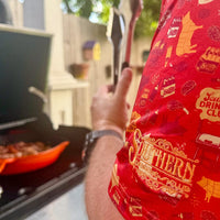 "Low and Slow BBQ"  Performance Polo - Moisture Wicking & 4-Way Stretch