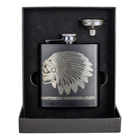 Plains Warrior - 6oz Flask Se