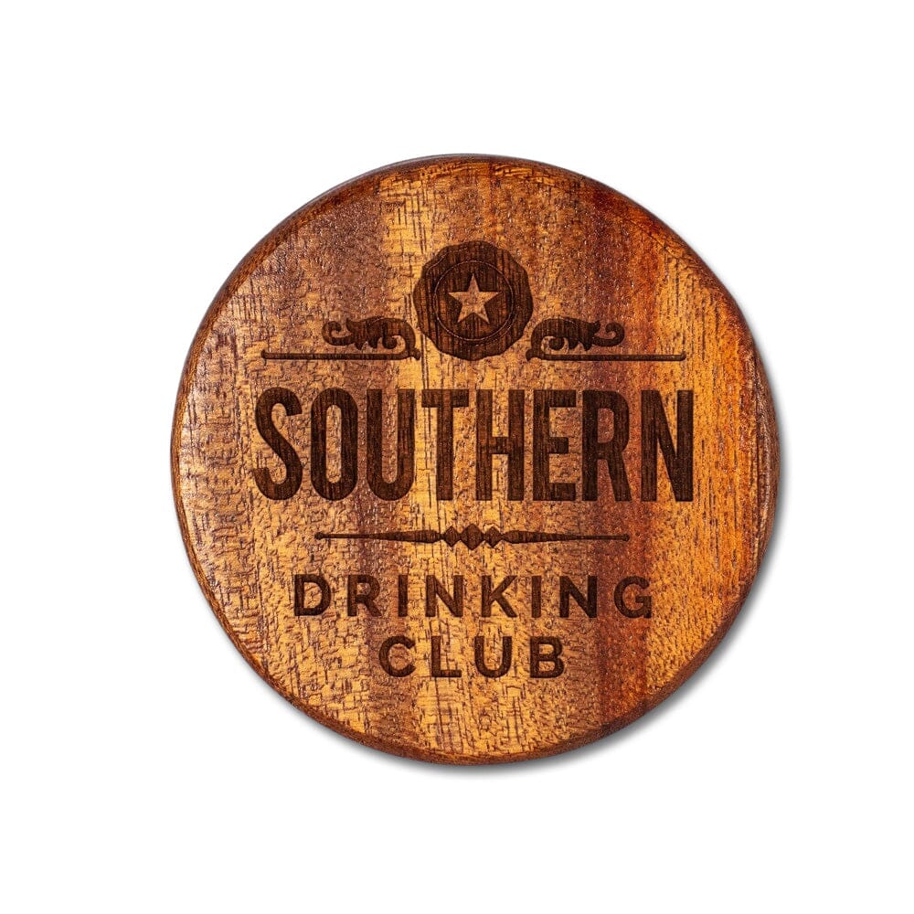 SDC Bottle Cap Boaster - Wooden Bottle Opener and Coaster
