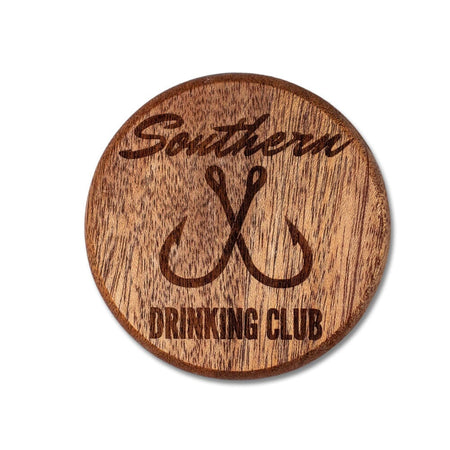 Pinchin Tails Boaster - Wooden Bottle Opener and Coaster