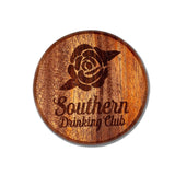 Southern Rose Boaster - Wooden Bottle Opener and Coaster