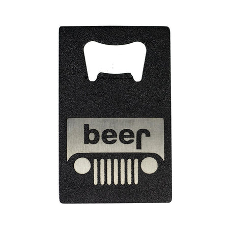 Credit Card Bottle Opener - Drink More Beer