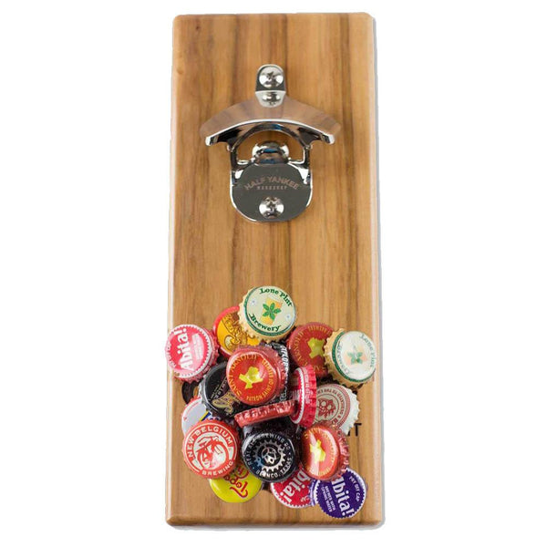 Magnetic Bottle Opener - Texas Come and Take It - Pecan