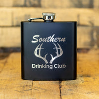 Deer Camp 6oz Hip Flask