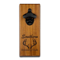 Deer Camp Wall Mount Bottle Opener