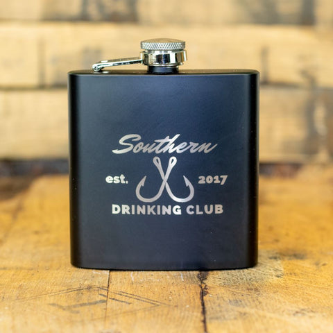 Black Logo Koozie – Southern Drinking Club