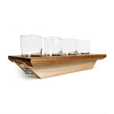 Beer  Flight Set with Tasting Glasses
