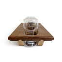 Beer  Flight Set with Tasting Glasses