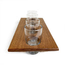 Beer  Flight Set with Tasting Glasses