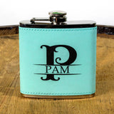 Womens Personalized Flask Gift Set
