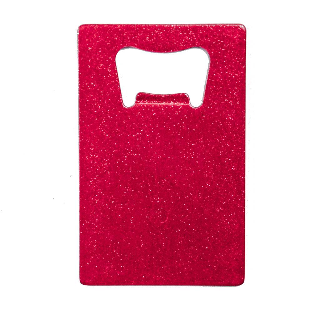 Credit Card Bottle Opener - Dazzling Pink