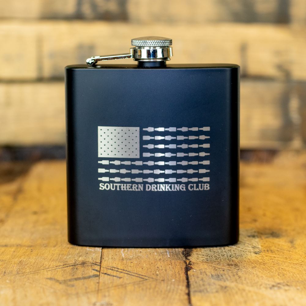 Red White and Booze 6 oz Hip Flask