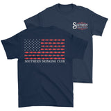 American Flag Whiskey Shirt - Patriotic Drinking Shirt